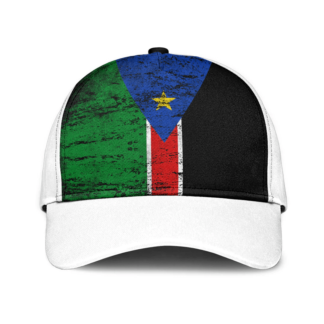 Adeenyc Cap - South Sudan Special Grunge Classic Cap Baseball Cap Hat Trucker Hats Custom Hats Gifts For Men & Women