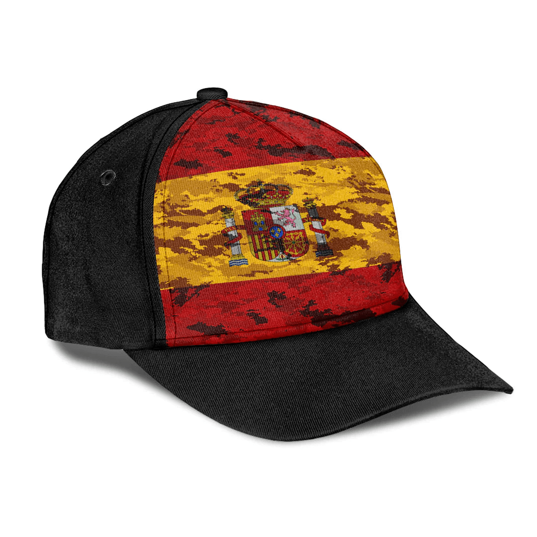 Adeenyc Cap - Spain Camo Style Classic Cap Baseball Cap Hat Trucker Hats Custom Hats Gifts For Men & Women