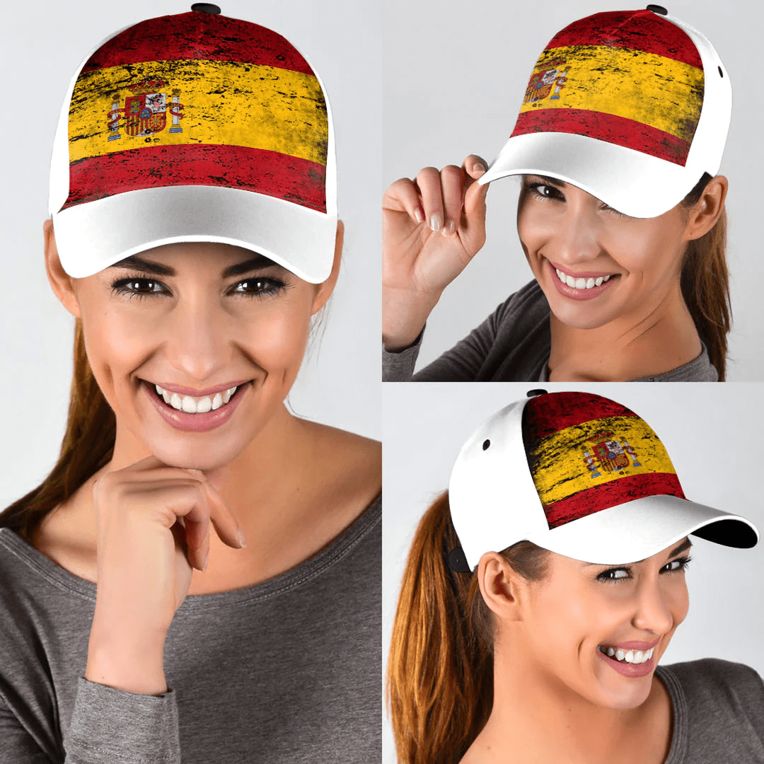 Adeenyc Cap - Spain Special Grunge Classic Cap Baseball Cap Hat Trucker Hats Custom Hats Gifts For Men & Women