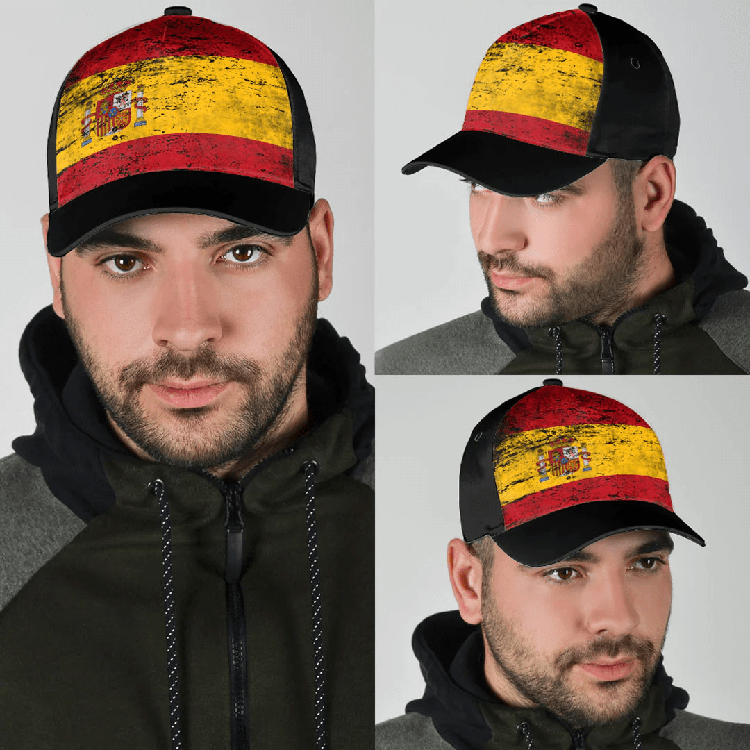 Adeenyc Cap - Spain Special Grunge Classic Cap Baseball Cap Hat Trucker Hats Custom Hats Gifts For Men & Women