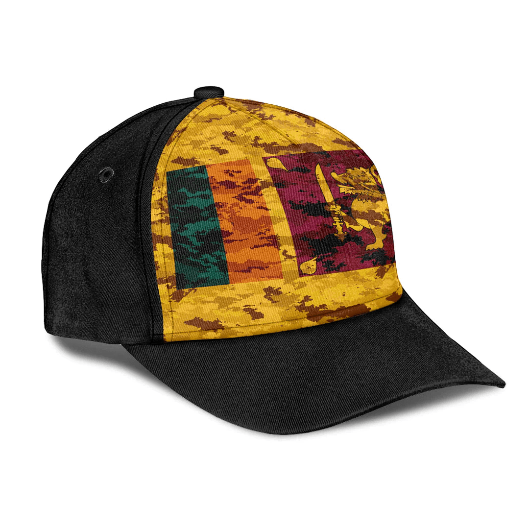 Adeenyc Cap - Sri Lanka Camo Style Classic Cap Baseball Cap Hat Trucker Hats Custom Hats Gifts For Men & Women