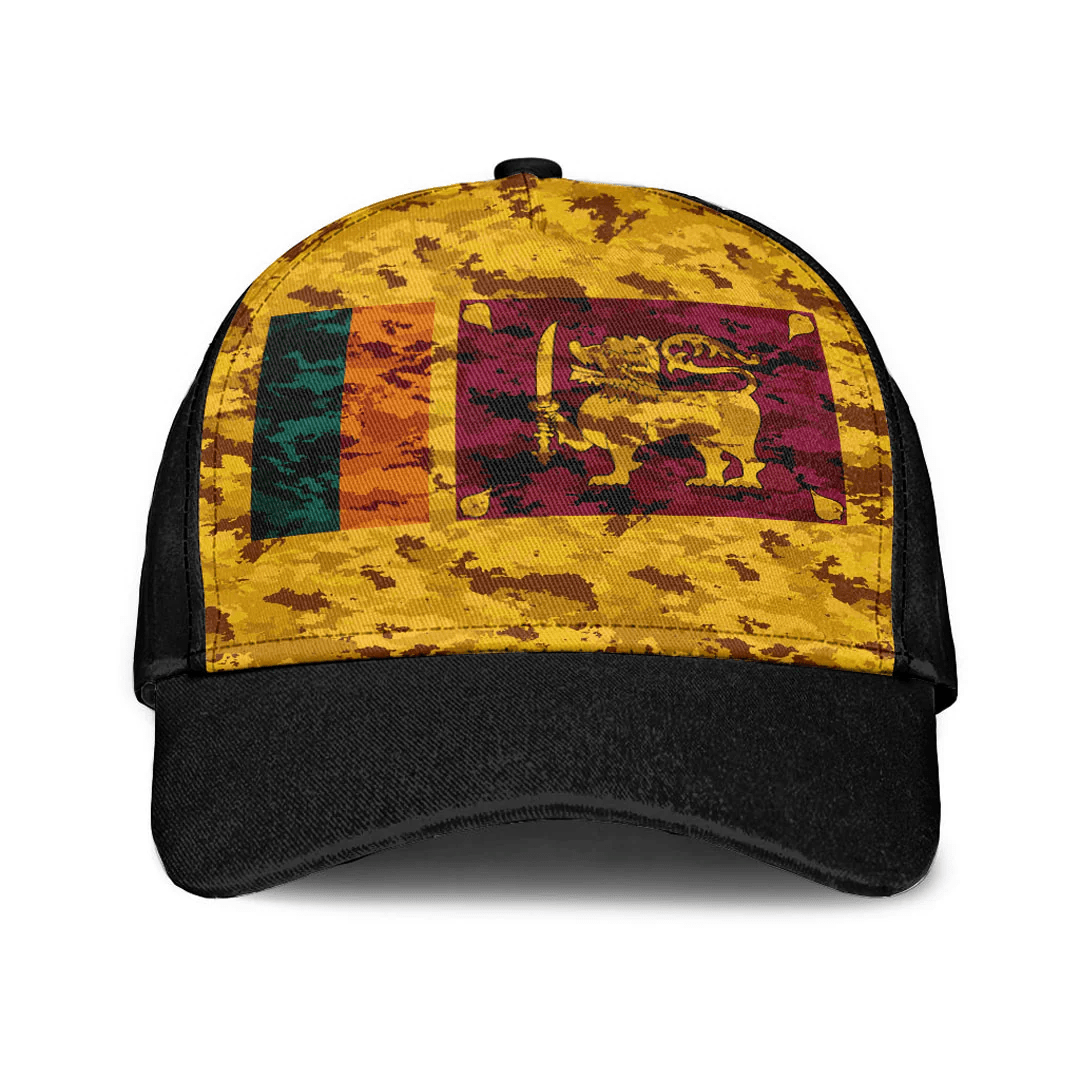 Adeenyc Cap - Sri Lanka Camo Style Classic Cap Baseball Cap Hat Trucker Hats Custom Hats Gifts For Men & Women