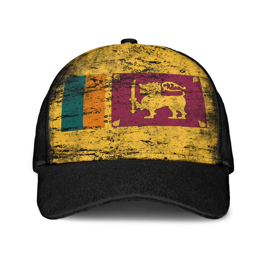 Adeenyc Cap - Sri Lanka Special Grunge Classic Cap Baseball Cap Hat Trucker Hats Custom Hats Gifts For Men & Women
