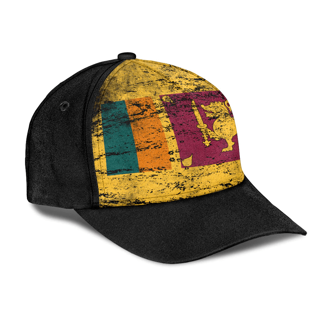 Adeenyc Cap - Sri Lanka Special Grunge Classic Cap Baseball Cap Hat Trucker Hats Custom Hats Gifts For Men & Women