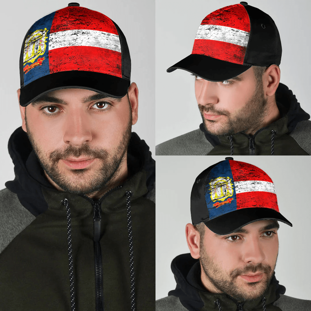 Adeenyc Cap - State Of Georgia 1906 - 1920 Special Grunge Classic Cap Baseball Cap Hat Trucker Hats Custom Hats Gifts For Men & Women