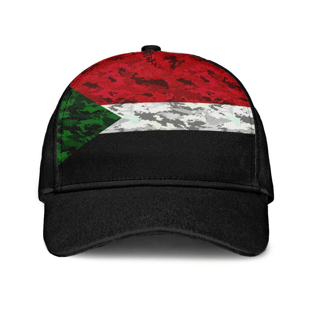 Adeenyc Cap - Sudan Camo Style Classic Cap Baseball Cap Hat Trucker Hats Custom Hats Gifts For Men & Women