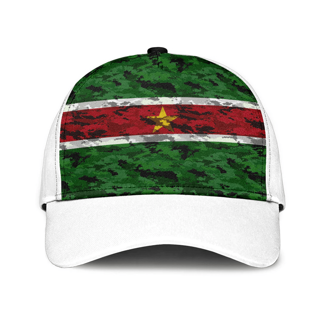 Adeenyc Cap - Suriname Camo Style Classic Cap Baseball Cap Hat Trucker Hats Custom Hats Gifts For Men & Women