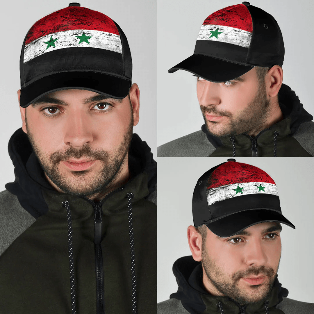 Adeenyc Cap - Syria Special Grunge Classic Cap Baseball Cap Hat Trucker Hats Custom Hats Gifts For Men & Women
