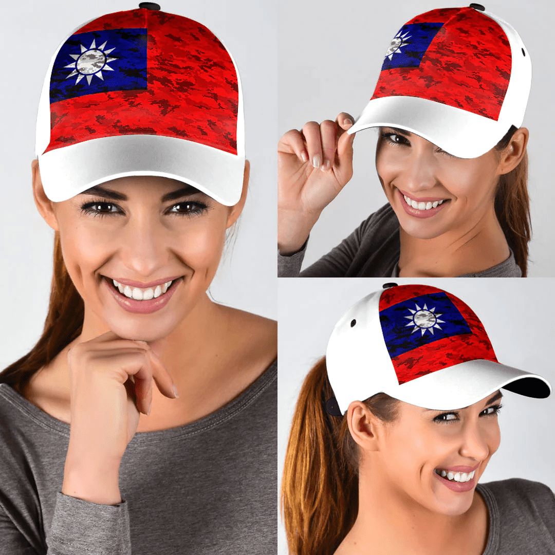 Adeenyc Cap - Taiwan Camo Style Classic Cap Baseball Cap Hat Trucker Hats Custom Hats Gifts For Men & Women