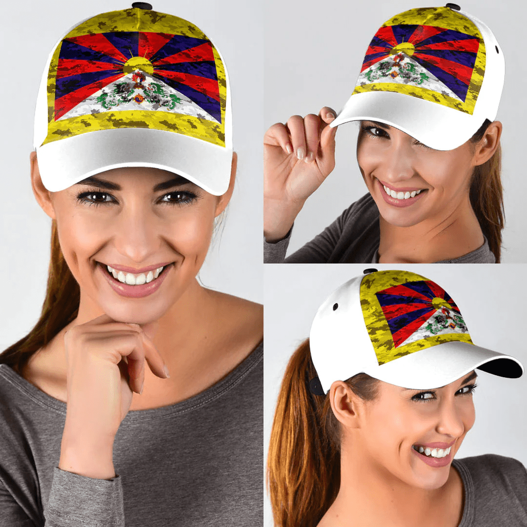 Adeenyc Cap - Tibet Camo Style Classic Cap Baseball Cap Hat Trucker Hats Custom Hats Gifts For Men & Women