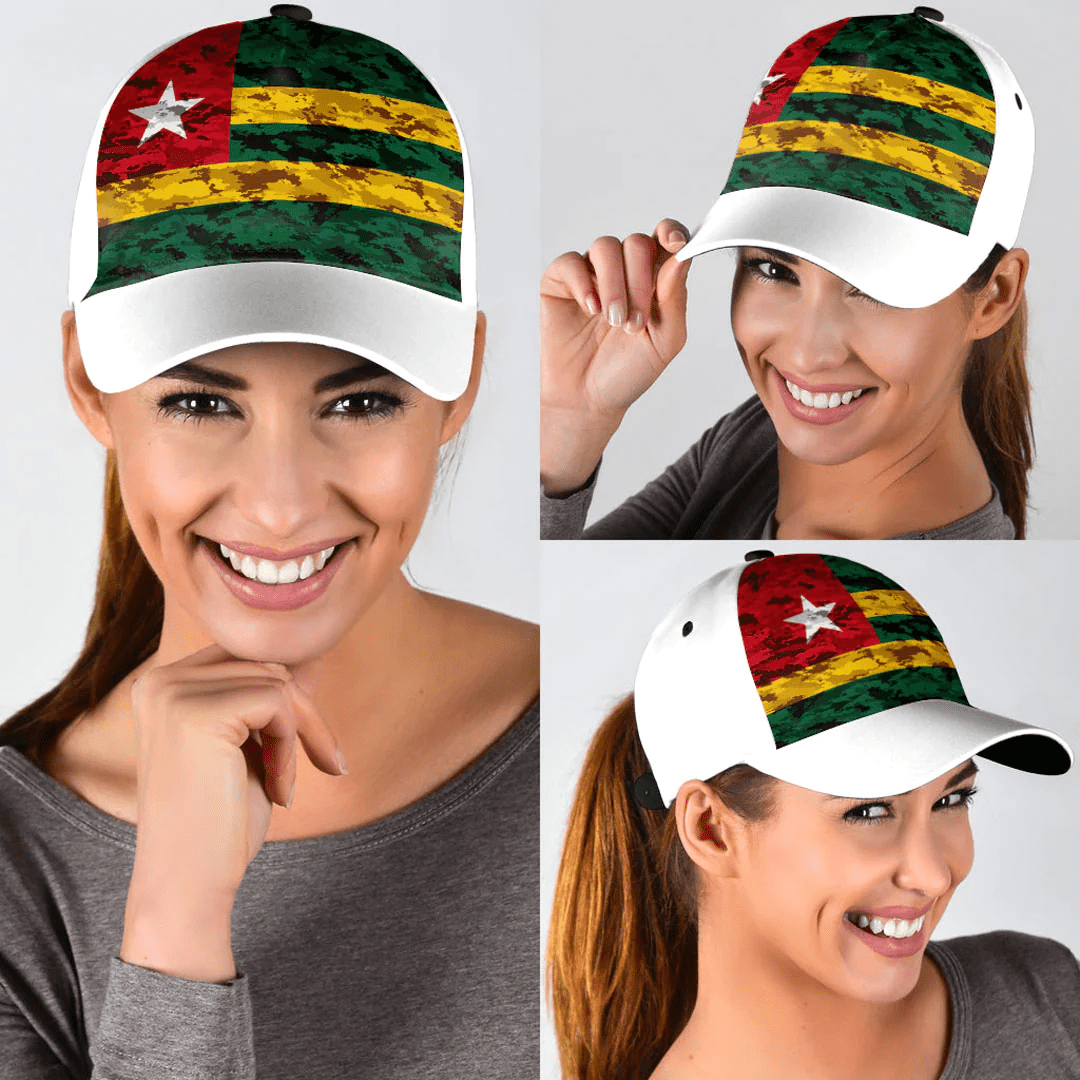 Adeenyc Cap - Togo Camo Style Classic Cap Baseball Cap Hat Trucker Hats Custom Hats Gifts For Men & Women