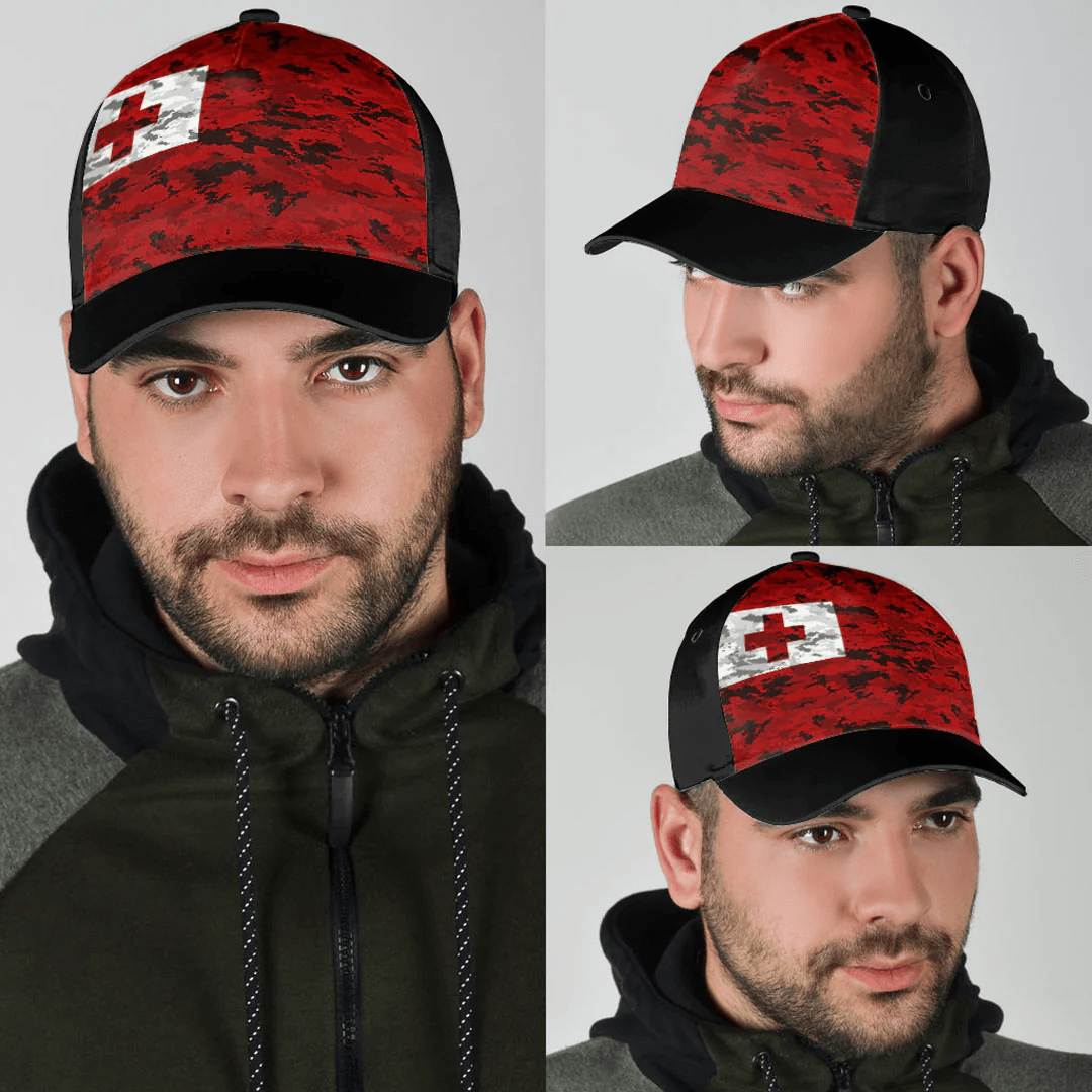 Adeenyc Cap - Tonga Camo Style Classic Cap Baseball Cap Hat Trucker Hats Custom Hats Gifts For Men & Women