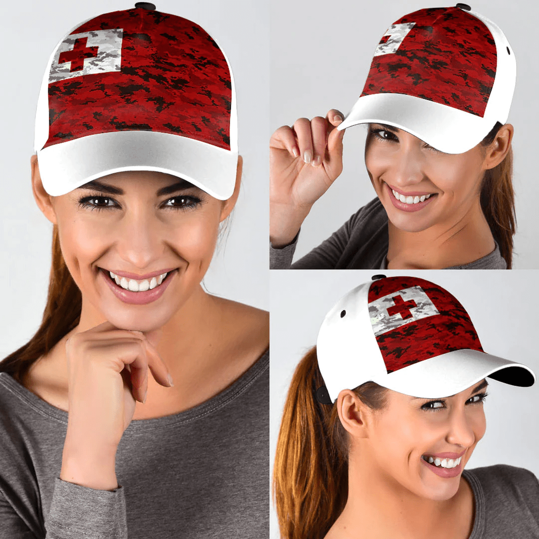 Adeenyc Cap - Tonga Camo Style Classic Cap Baseball Cap Hat Trucker Hats Custom Hats Gifts For Men & Women