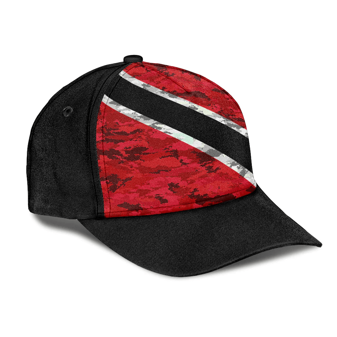Adeenyc Cap - Trinidad And Tobago Camo Style Classic Cap Baseball Cap Hat Trucker Hats Custom Hats Gifts For Men & Women