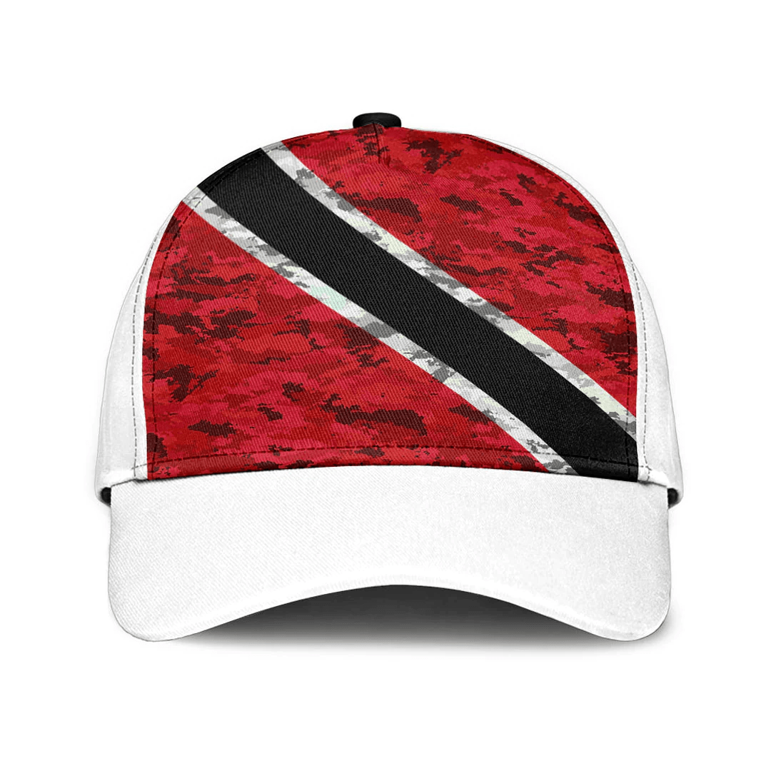 Adeenyc Cap - Trinidad And Tobago Camo Style Classic Cap Baseball Cap Hat Trucker Hats Custom Hats Gifts For Men & Women