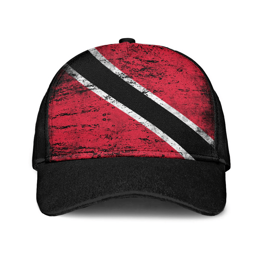 Adeenyc Cap - Trinidad And Tobago Special Grunge Classic Cap Baseball Cap Hat Trucker Hats Custom Hats Gifts For Men & Women