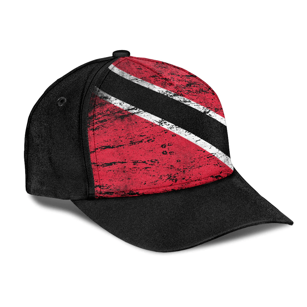Adeenyc Cap - Trinidad And Tobago Special Grunge Classic Cap Baseball Cap Hat Trucker Hats Custom Hats Gifts For Men & Women