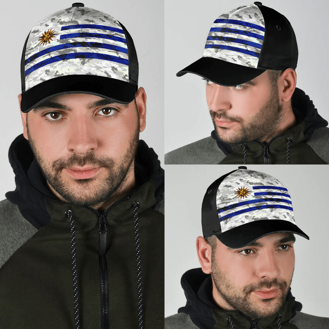 Adeenyc Cap - Us Virgin Islands Camo Style Classic Cap Baseball Cap Hat Trucker Hats Custom Hats Gifts For Men & Women
