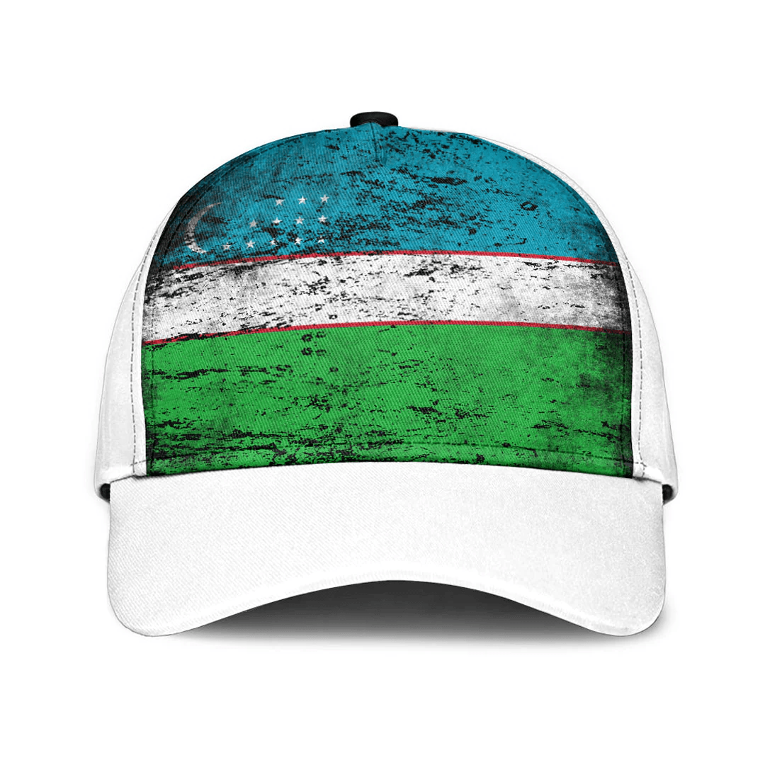 Adeenyc Cap - Uzbekistan Special Grunge Classic Cap Baseball Cap Hat Trucker Hats Custom Hats Gifts For Men & Women