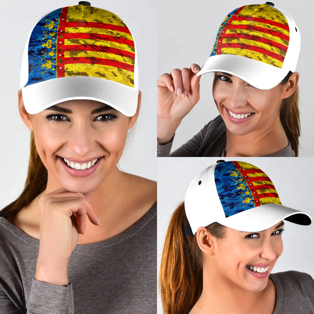 Adeenyc Cap - Valencia Camo Style Classic Cap Baseball Cap Hat Trucker Hats Custom Hats Gifts For Men & Women
