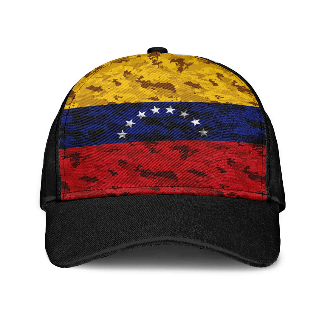 Adeenyc Cap - Venezuela Camo Style Classic Cap Baseball Cap Hat Trucker Hats Custom Hats Gifts For Men & Women