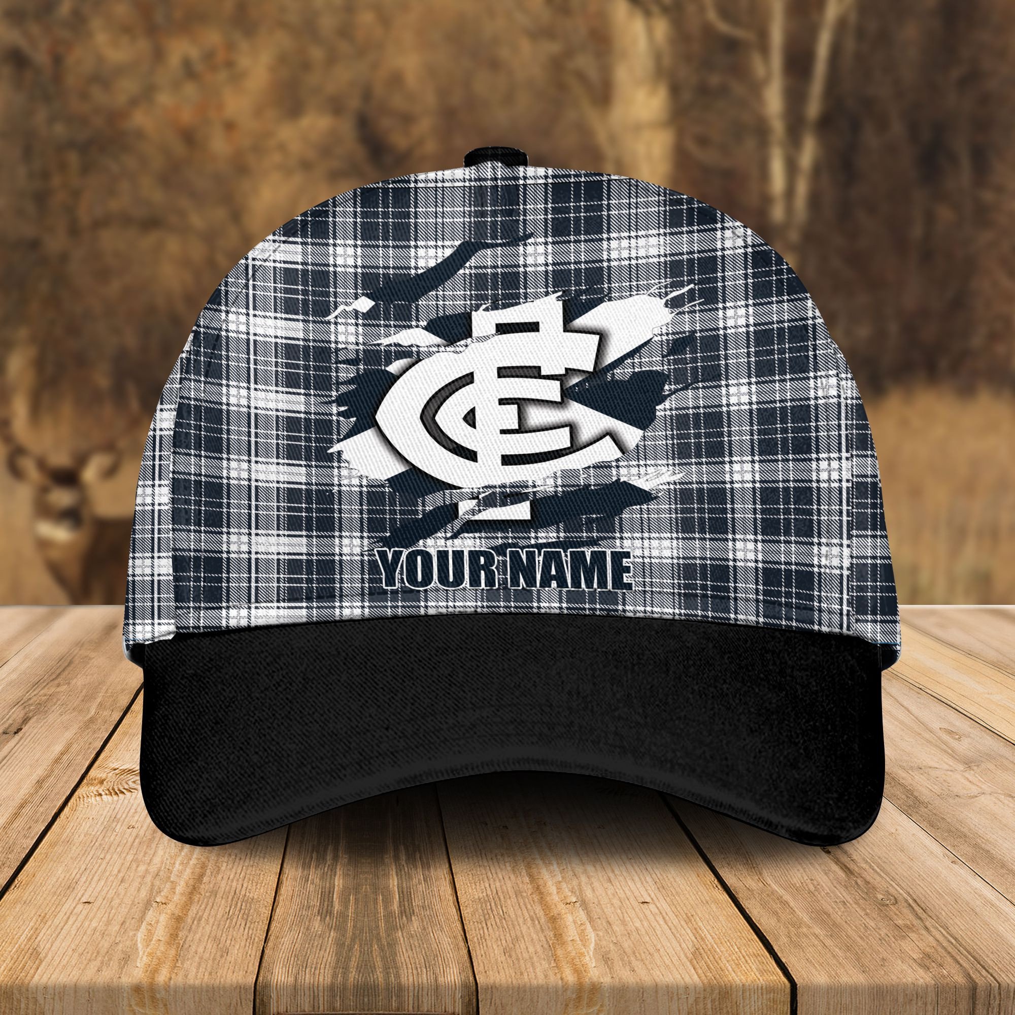 Adeenyc Carlton AFL Personalized Classic Cap Best Gift For Fans