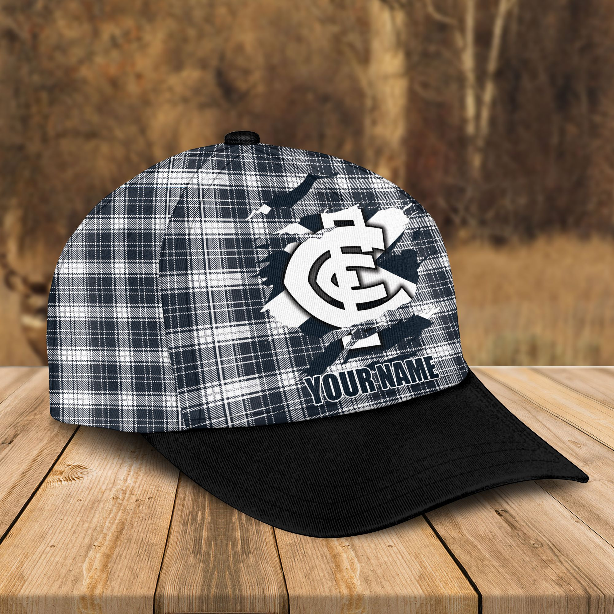 Adeenyc Carlton AFL Personalized Classic Cap Best Gift For Fans