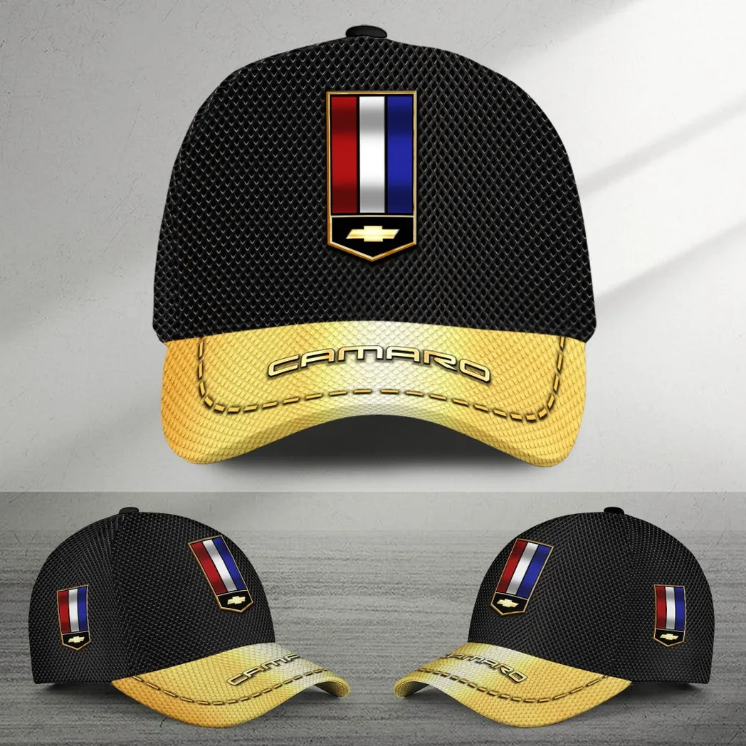 Adeenyc Chevrolet Camaro 3D Baseball Cap Classic Hat 