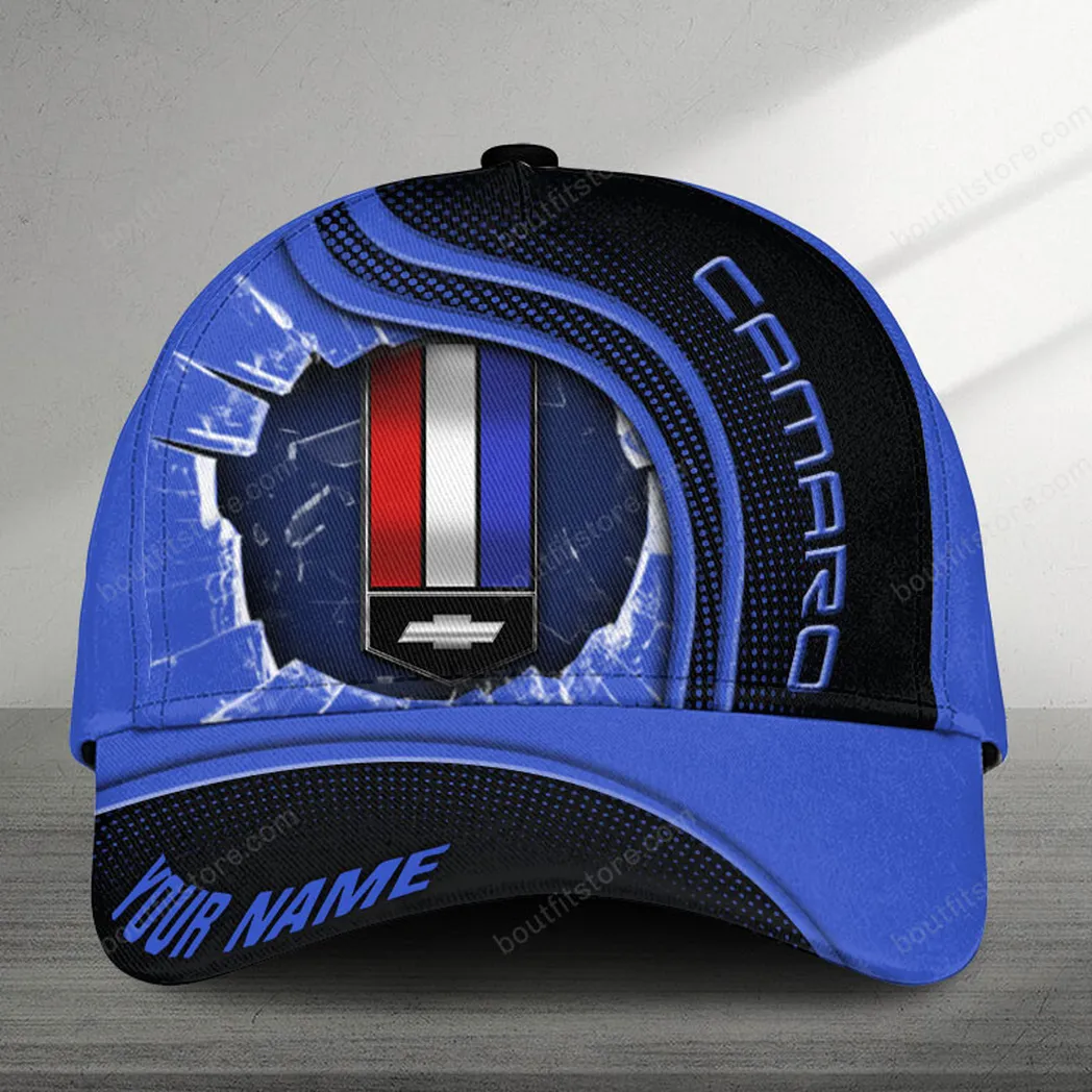 Adeenyc Chevrolet Camaro Black Cap, Hat 3d Baseball Cap Classic Hat 