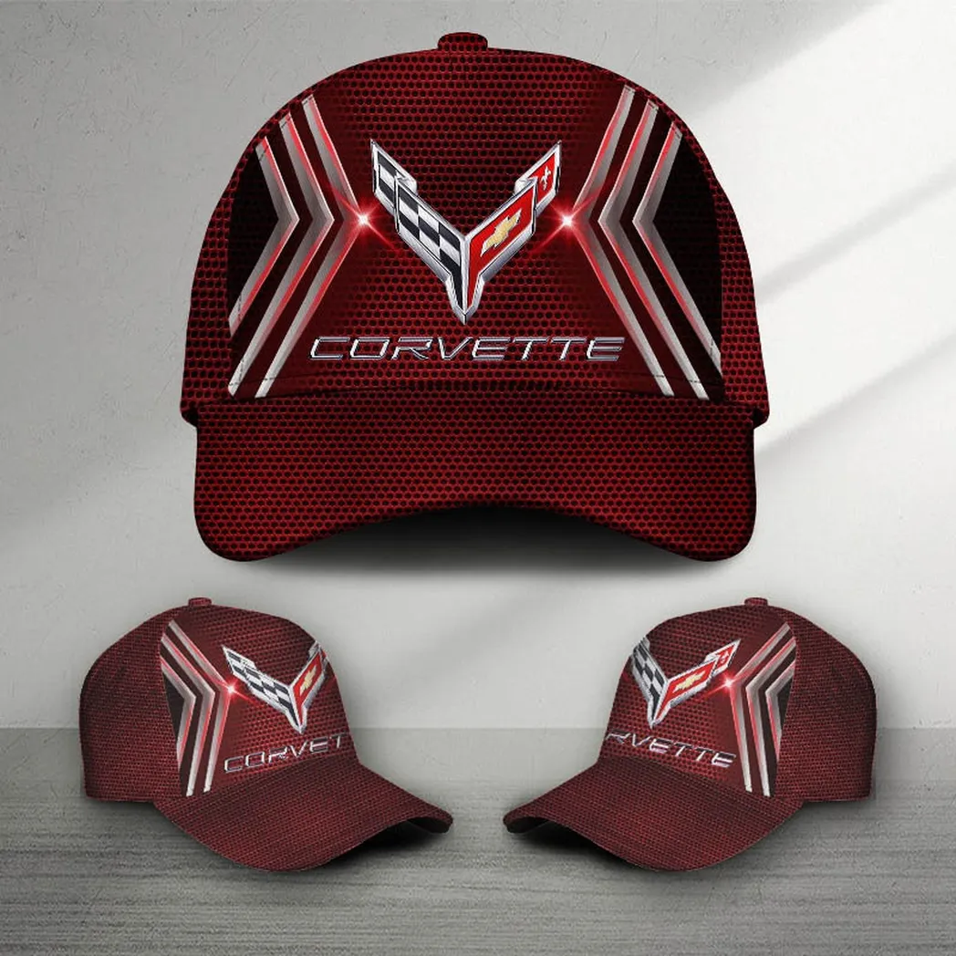 Adeenyc Chevrolet Corvette 3D Baseball Cap Classic Hat