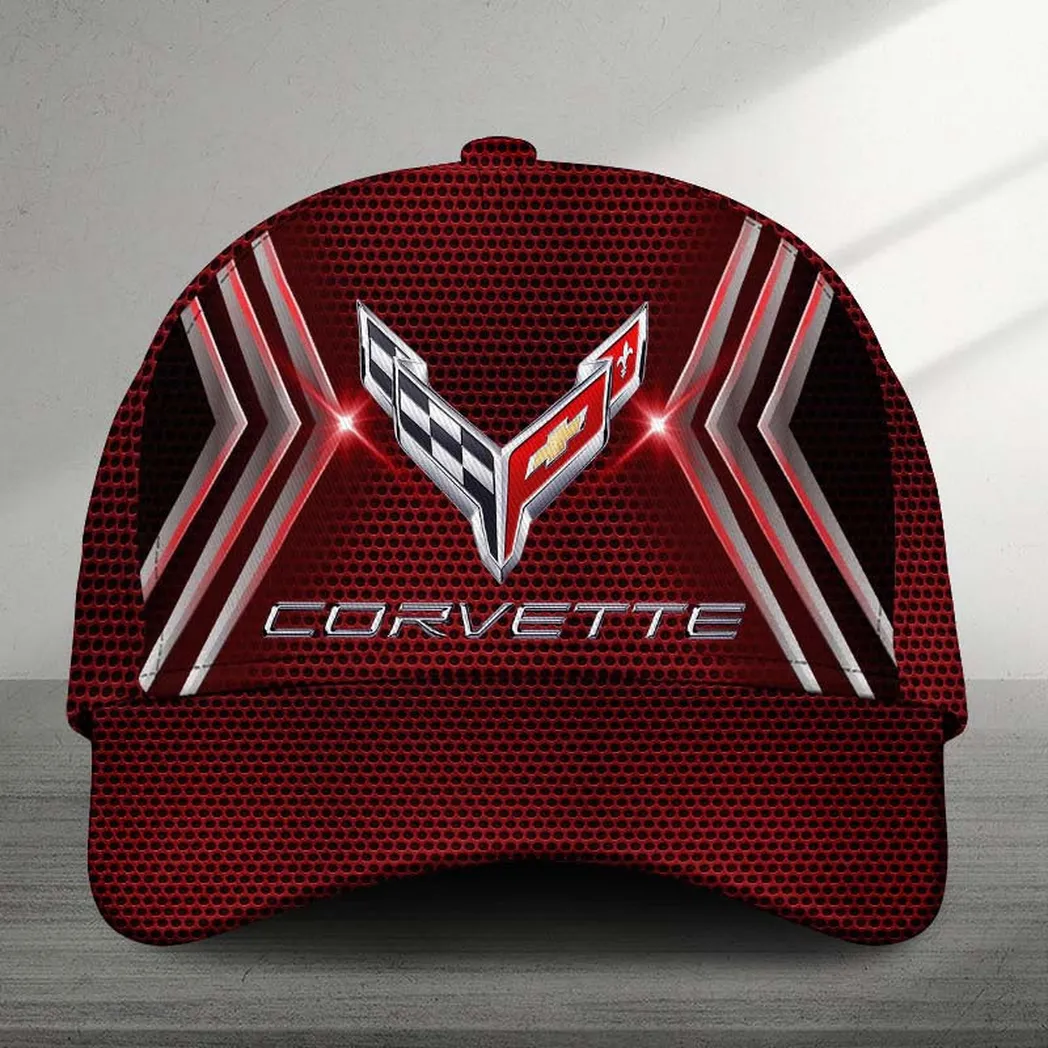 Adeenyc Chevrolet Corvette 3D Baseball Cap Classic Hat 