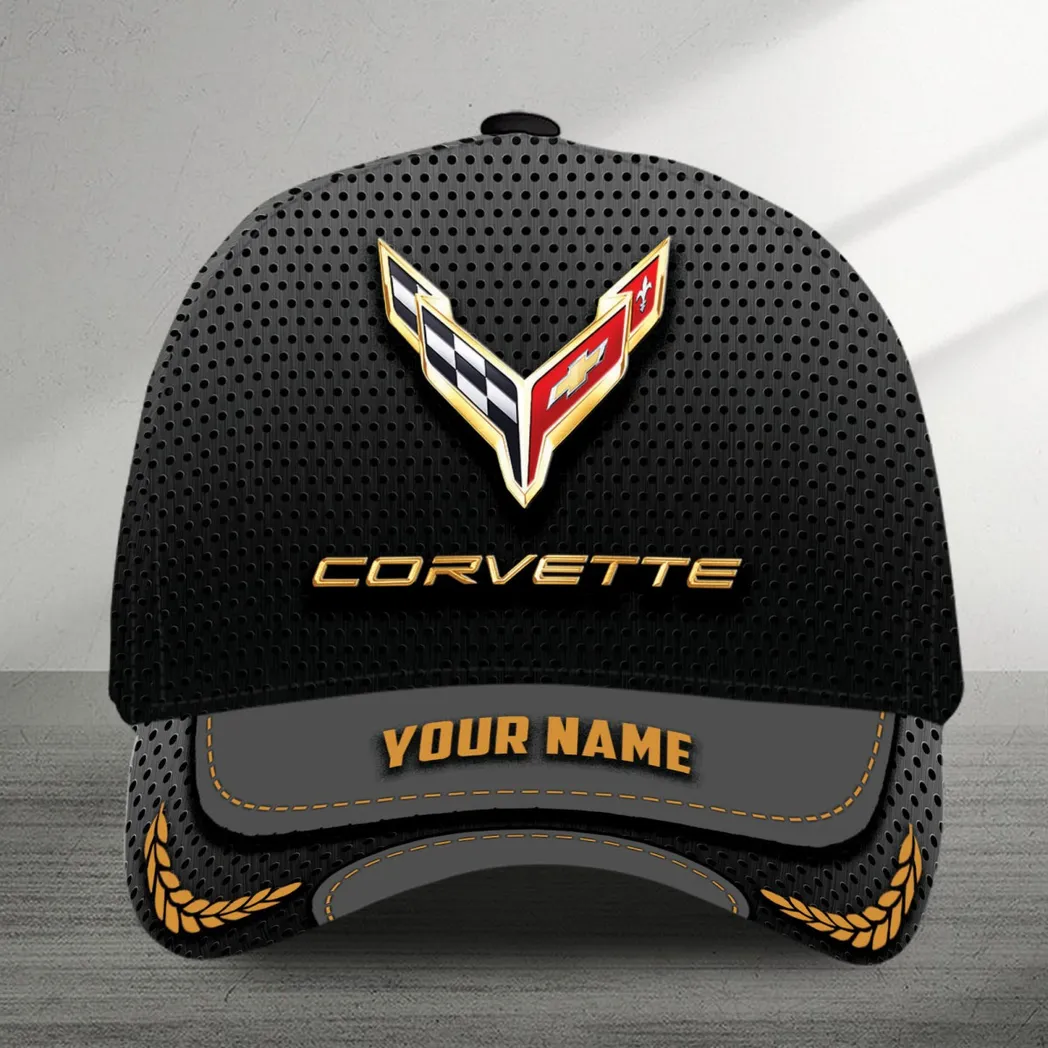 Adeenyc Chevrolet Corvette 3D Baseball Cap Classic Hat 