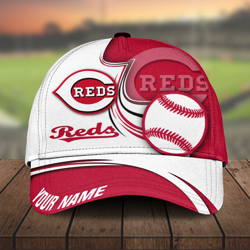 Adeenyc Cincinnati Reds Personalized Hats Baseball Caps Classic Caps for men, women