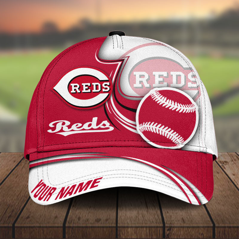 Adeenyc Cincinnati Reds Personalized Hats Baseball Caps Classic Caps for men, women