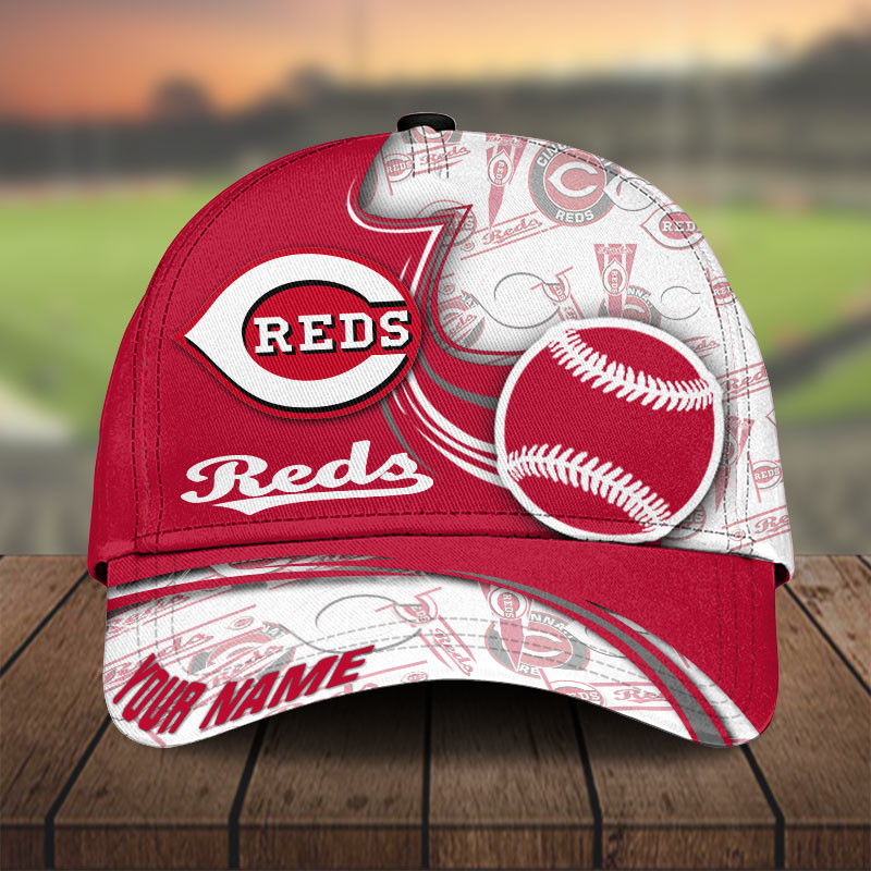 Adeenyc Cincinnati Reds Personalized Hats Baseball Caps Classic Caps for men, women