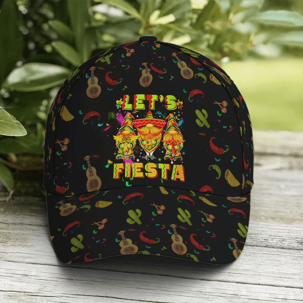 Adeenyc Cinco De Mayo Let Us Fiesta Funny Baseball Cap Trucker Hats Custom Hats Gifts For Men & Women