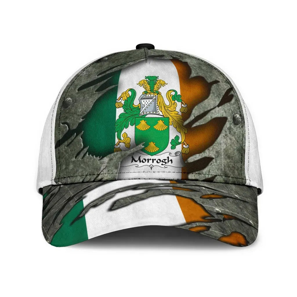 Adeenyc Clan Morrogh Coat Of Arms Irish Family Crest Classic Cap Trucker Hats Custom Hats Gifts For Men & Women