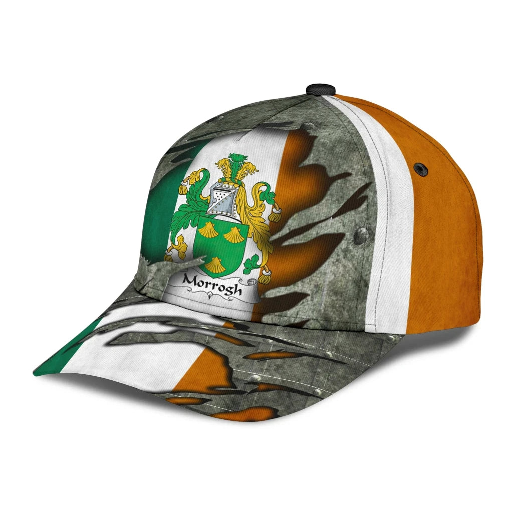 Adeenyc Clan Morrogh Coat Of Arms Irish Family Crest Classic Cap Trucker Hats Custom Hats Gifts For Men & Women