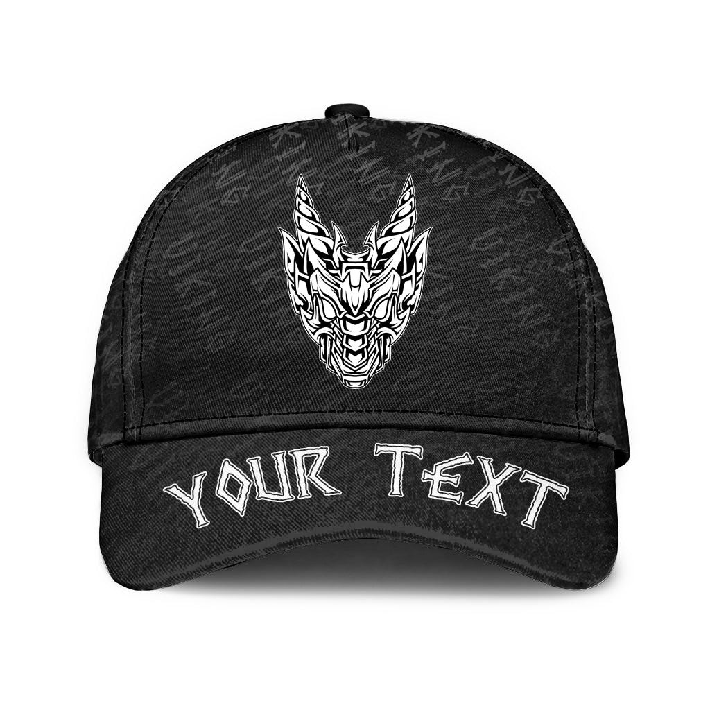 Adeenyc Classic Cap - (Custom) Abstract Horned Dragon Baseball Cap Trucker Hats Custom Hats Gifts For Men & Women