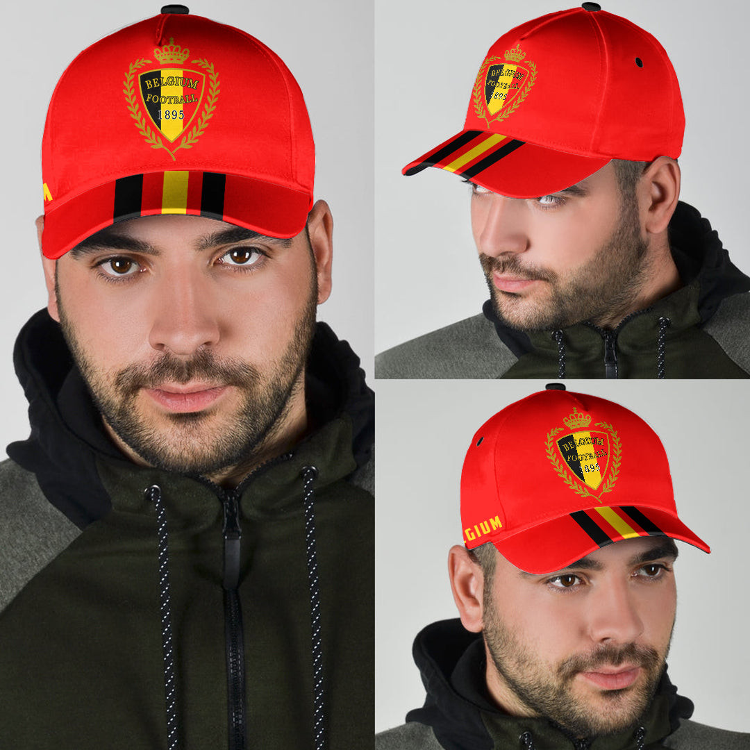 Adeenyc Classic Cap - Belgium Euro 2024 A35 Trucker Hats Custom Hats Gifts For Men & Women
