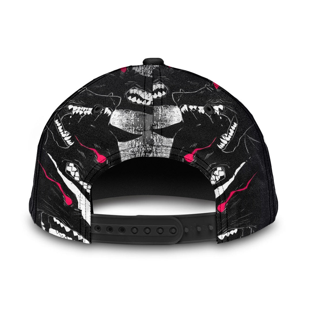 Adeenyc Classic Cap - Berserker and Wolf Red Eyes Baseball Cap Trucker Hats Custom Hats Gifts For Men & Women