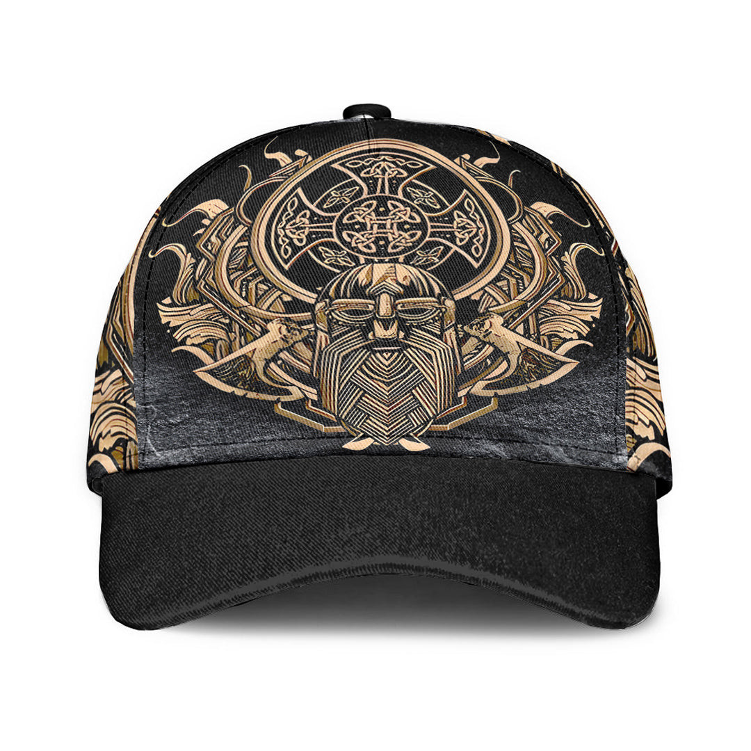 Adeenyc Classic Cap - Celtic Odin Axe Viking Baseball Cap Trucker Hats Custom Hats Gifts For Men & Women