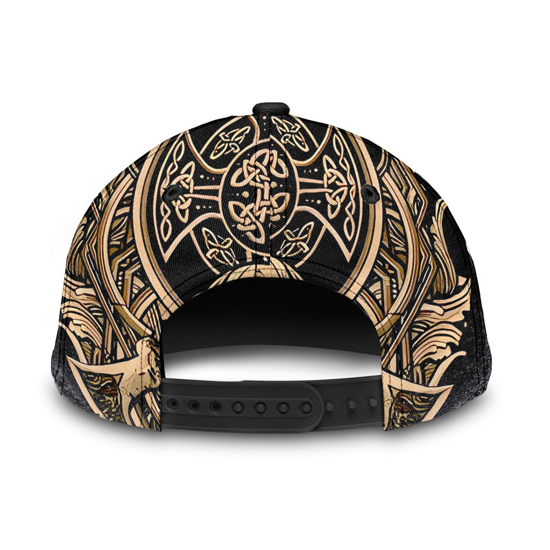 Adeenyc Classic Cap - Celtic Odin Axe Viking Baseball Cap Trucker Hats Custom Hats Gifts For Men & Women