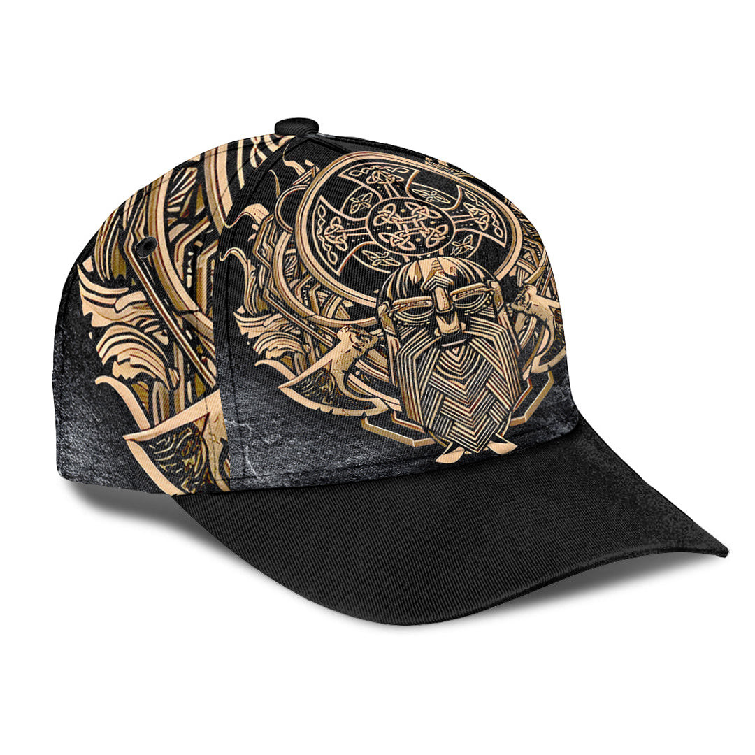 Adeenyc Classic Cap - Celtic Odin Axe Viking Baseball Cap Trucker Hats Custom Hats Gifts For Men & Women