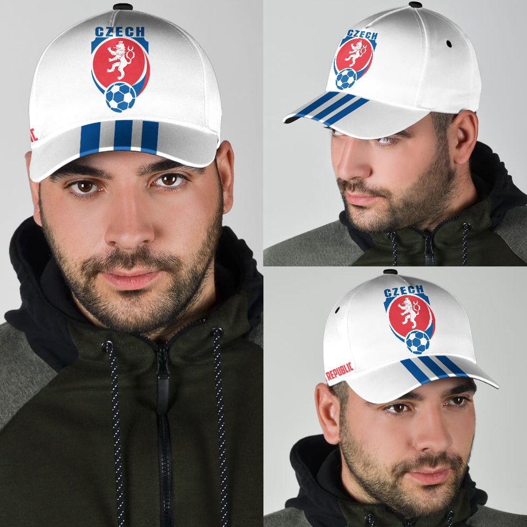 Adeenyc Classic Cap - Czech Republic Euro 2024 A35 Trucker Hats Custom Hats Gifts For Men & Women