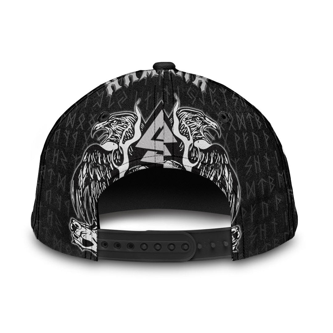 Adeenyc Classic Cap -Denmark Odin Viking Baseball Cap Trucker Hats Custom Hats Gifts For Men & Women