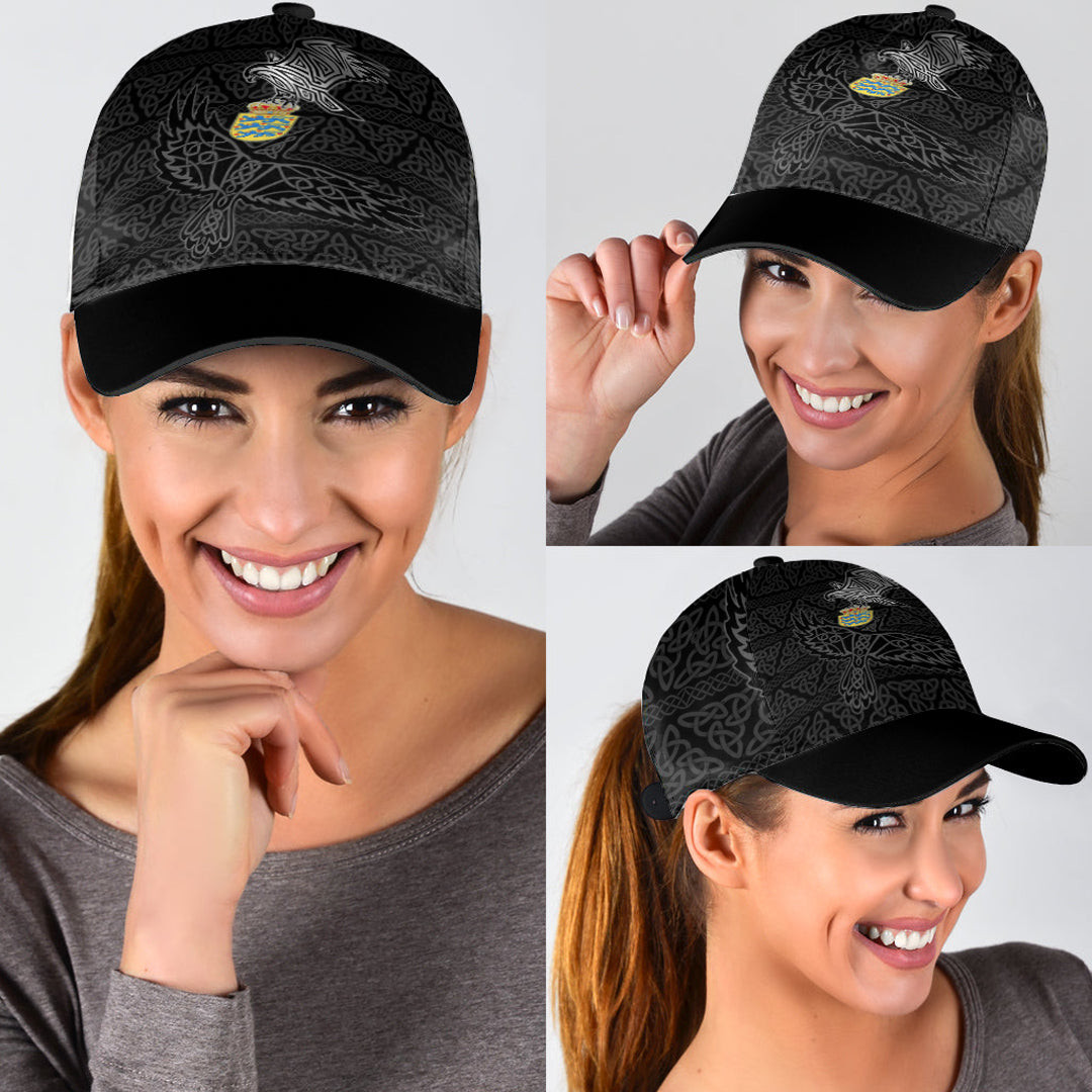 Adeenyc Classic Cap - Denmark Raven Viking Baseball Cap Trucker Hats Custom Hats Gifts For Men & Women