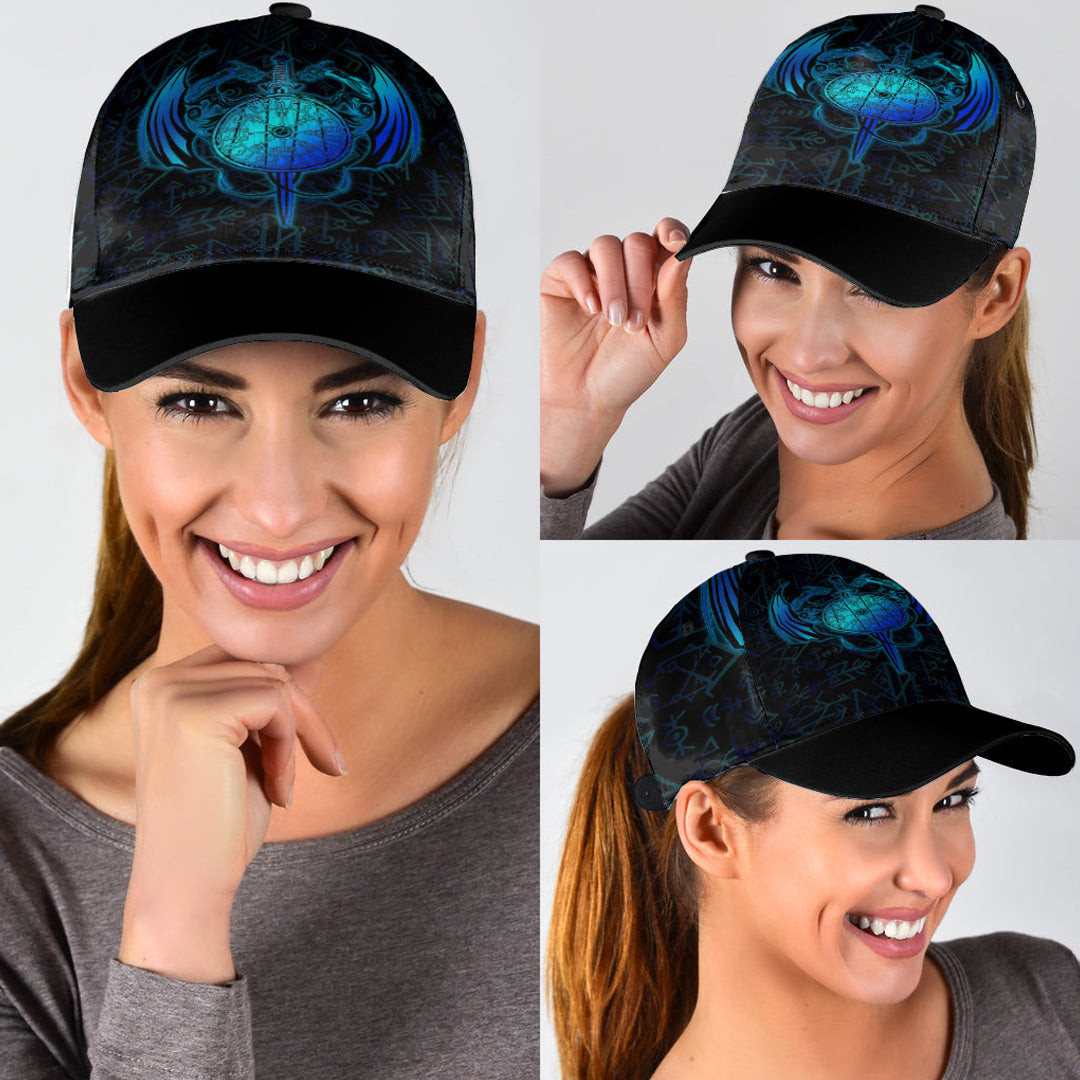 Adeenyc Classic Cap - Dragon Viking Baseball Cap Trucker Hats Custom Hats Gifts For Men & Women