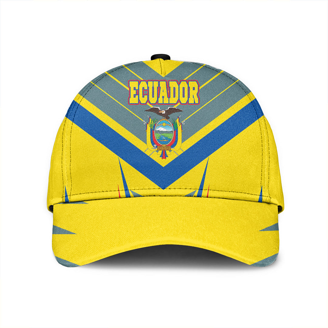 Adeenyc Classic Cap - Ecuador Sporty Style Baseball Cap Trucker Hats Custom Hats Gifts For Men & Women