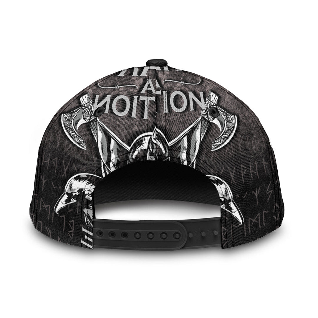 Adeenyc Classic Cap - Fear Is A Reaction Courage Is A Decision Baseball Cap Trucker Hats Custom Hats Gifts For Men & Women